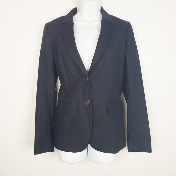 J. Crew Jackets & Blazers - J. Crew 1035 in superfine cotton navy blue blazer